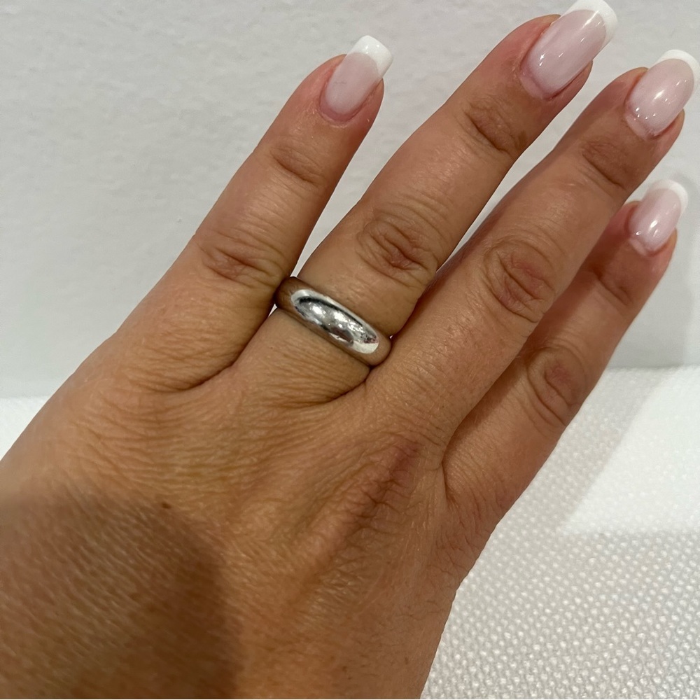Sterling Silver Simple Band Size 6.5
